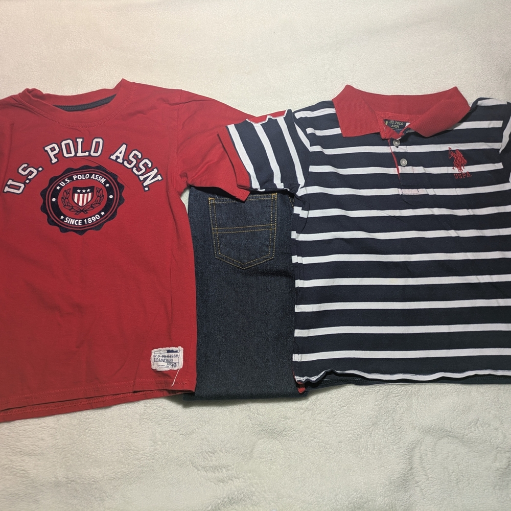 U.S. Polo Assn. Red Kids T-Shirt